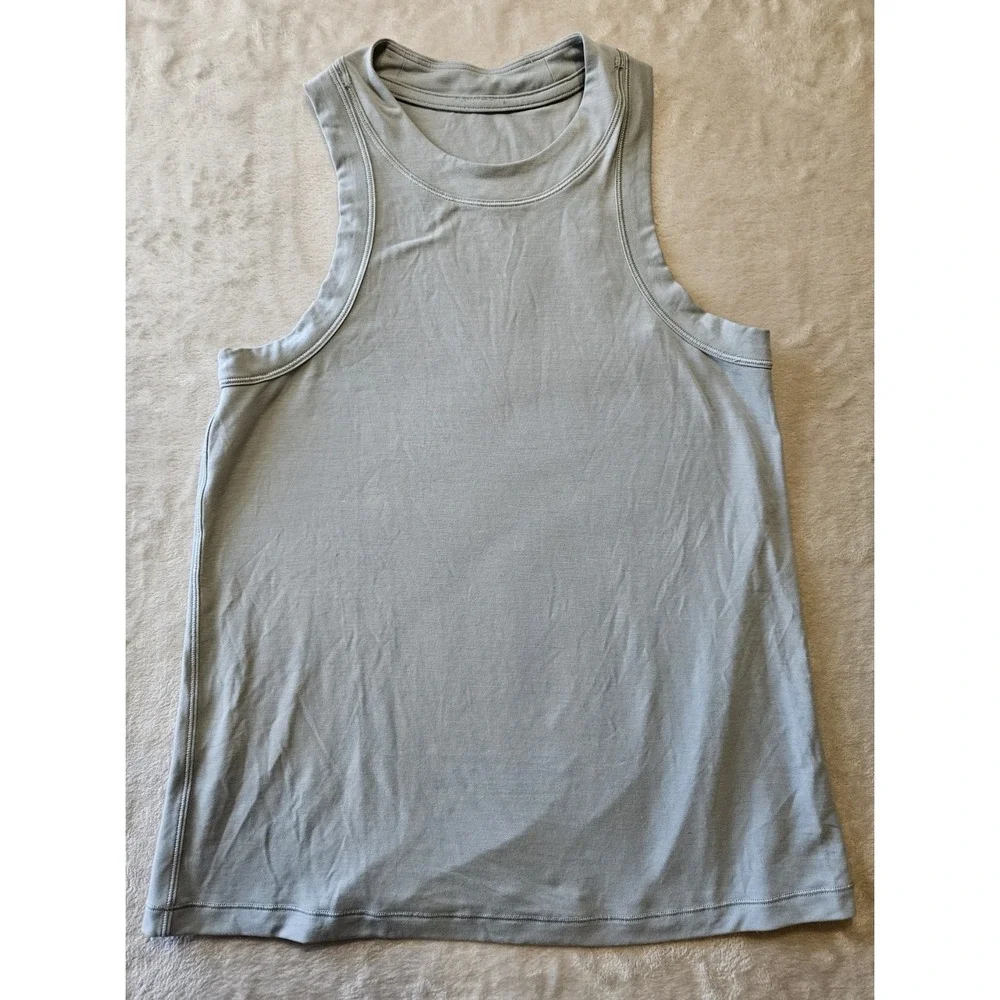 Lululemon Women's Racerback Athletic Tank Top Sage Green Yoga Gym Workout Sz 4?